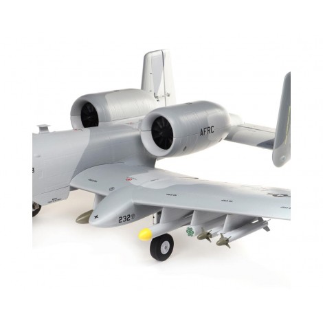 E-flite A-10 Thunderbolt II Twin 64mm EDF BNF Basic Electric Jet Airplane (1149mm) w/AS3X & SAFE Select