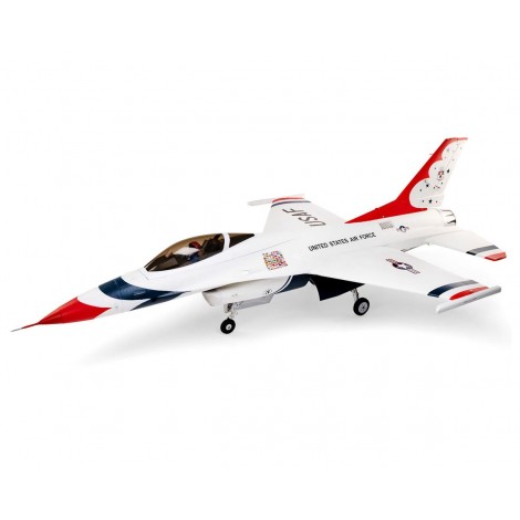 E-flite F-16 Thunderbird 80mm ARF Plus EDF Jet Airplane (1000mm)