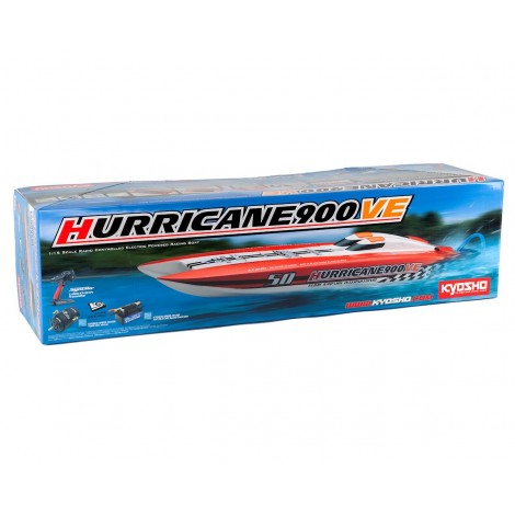 Kyosho Hurricane 900VE ReadySet Brushless Catamaran w/2.4GHz Transmitter