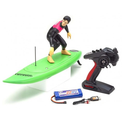 Kyosho RC Surfer 4 Electric Surfboard (Catch Surf) w/KT-231P+ 2.4GHz Transmitter, Battery & Charger