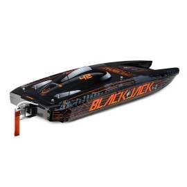 Pro Boat Blackjack 42" 8S Brushless RTR Electric Catamaran (Black/Orange) w/2.4GHz Radio System