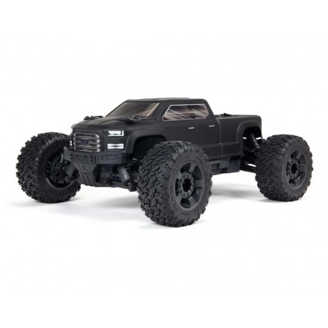 Arrma Big Rock 4X4 V3 3S BLX 1/10 RTR Brushless Monster Truck (Black) w/Spektrum SLT3 2.4GHz Radio