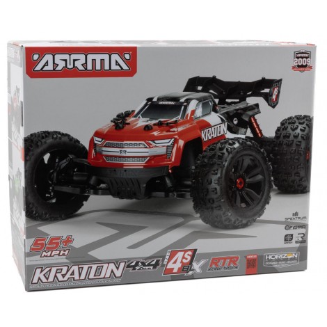 Arrma Kraton 4S V2 BLX RTR 1/10 4WD Brushless Monster Truck w/SLT3 2.4GHz Radio & Smart ESC