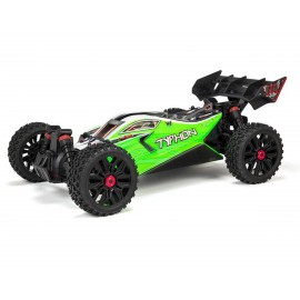 Arrma Typhon 4X4 V3 550 Mega RTR 4WD Buggy (Green) w/Spektrum SLT3 2.4GHz Radio