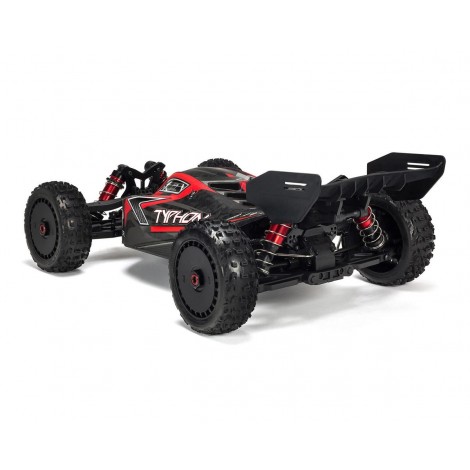 Arrma Typhon 6S BLX Brushless RTR 1/8 4WD Buggy (Red/Black) (V5) w/SLT3 2.4GHz Radio