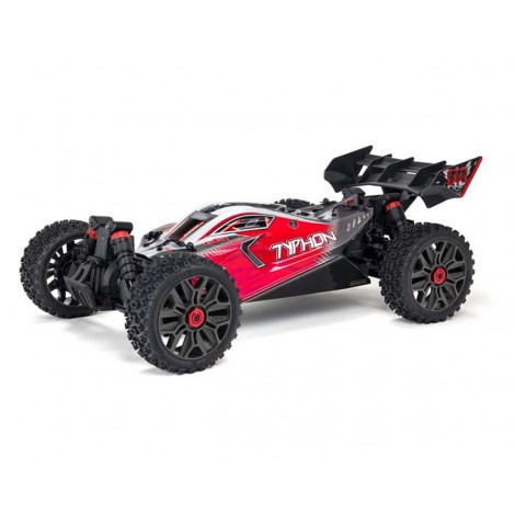 Arrma Typhon V3 3S BLX Brushless RTR 1/8 4WD Buggy (Red) w/Spektrum SLT3 2.4GHz Radio