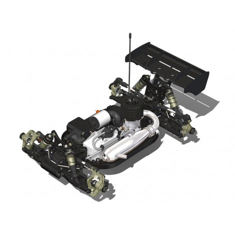 HB Racing D8 World Spec 1/8 Off-Road Nitro Buggy Kit