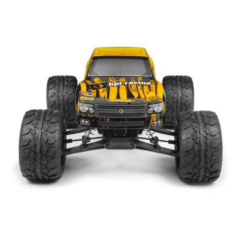 HPI Jumpshot MT FLUX V2 1/10 RTR 2WD Brushless Monster Truck (Grey/Yellow)