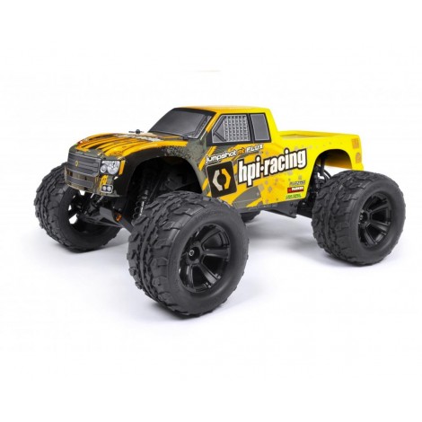 HPI Jumpshot MT FLUX V2 1/10 RTR 2WD Brushless Monster Truck (Grey/Yellow)