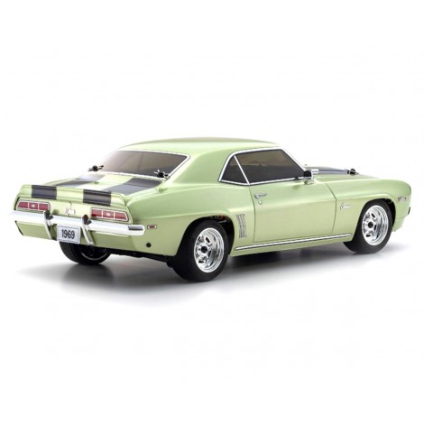 Kyosho Fazer Mk2 FZ02 1969 Chevy Camaro Z/28 ReadySet (Frost Green) w/Syncro KT-231P Radio