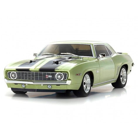 Kyosho Fazer Mk2 FZ02 1969 Chevy Camaro Z/28 ReadySet (Frost Green) w/Syncro KT-231P Radio