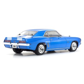 Kyosho Fazer Mk2 FZ02L 1969 Chevy Camaro Z/28 ReadySet Muscle Car (Le Mans Blue) w/Syncro KT-231P Radio