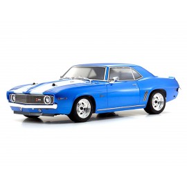 Kyosho Fazer Mk2 FZ02L 1969 Chevy Camaro Z/28 ReadySet Muscle Car (Le Mans Blue) w/Syncro KT-231P Radio