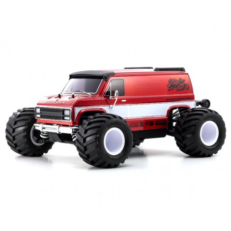 Kyosho Fazer Mk2 Mad Van 1/10 4WD Readyset Monster Truck (Red) w/2.4GHz Radio