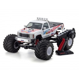 Kyosho Monster Kruiser USA-1 VE 1/8 ReadySet Electric Monster Truck w/Syncro KT-231P+