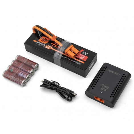 Losi 22S 1/10 Brushless 2WD RTR Dirt Oval Late Model Car (Summit Racing) w/SLT2 2.4GHz Radio, Battery & Charger