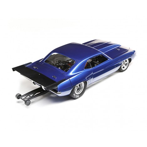 Losi 22S '69 Camaro No Prep 1/10 RTR Brushless Drag Race Car (Blue) w/Spektrum SLT3 2.4GHz Radio