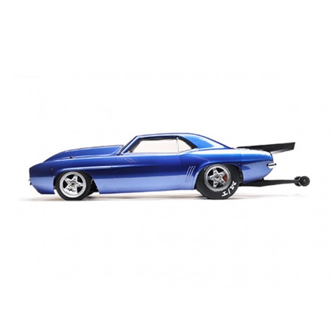 Losi 22S '69 Camaro No Prep 1/10 RTR Brushless Drag Race Car (Blue) w/Spektrum SLT3 2.4GHz Radio