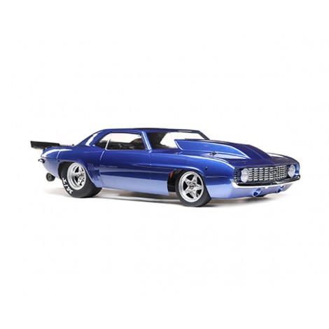 Losi 22S '69 Camaro No Prep 1/10 RTR Brushless Drag Race Car (Blue) w/Spektrum SLT3 2.4GHz Radio