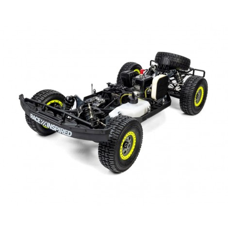 Losi 5IVE-TG 3.0 1/5 4WD RTR Gas Desert Truck (Grey/Yellow) w/2.4GHz Radio & 35.2cc Gasoline Engine Losi 5IVE-TG 3.0 1/5 4WD RTR Gas Desert Truck (Grey/Yellow) w/2.4GHz Radio & 35.2cc Gasoline Engine