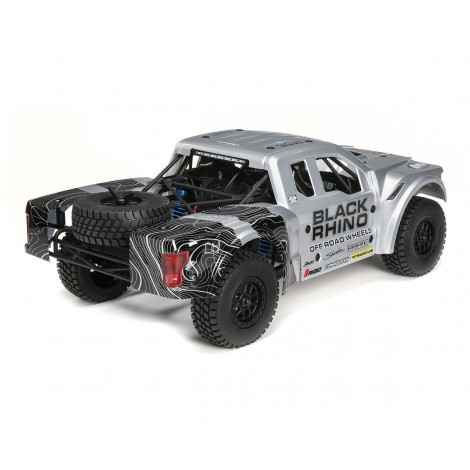 Losi Baja Rey Ford Raptor 1/10 RTR 4WD Brushless Desert Truck (Black Rhino) w/2.4GHz Radio, AVC & SMART