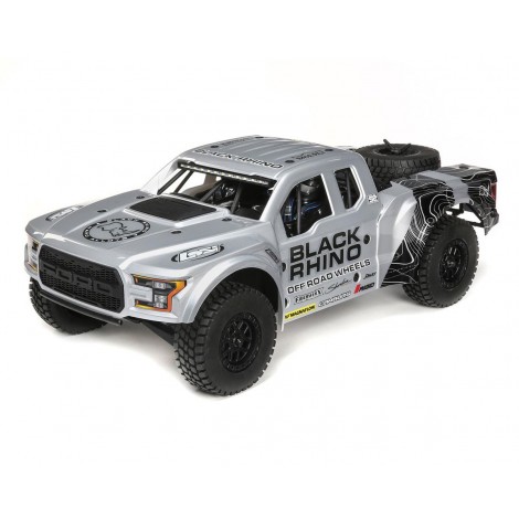 Losi Baja Rey Ford Raptor 1/10 RTR 4WD Brushless Desert Truck (Black Rhino) w/2.4GHz Radio, AVC & SMART