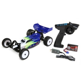 Losi Mini-B 1/16 RTR 2WD Buggy (Blue) w/2.4GHz Radio, Battery & Charger
