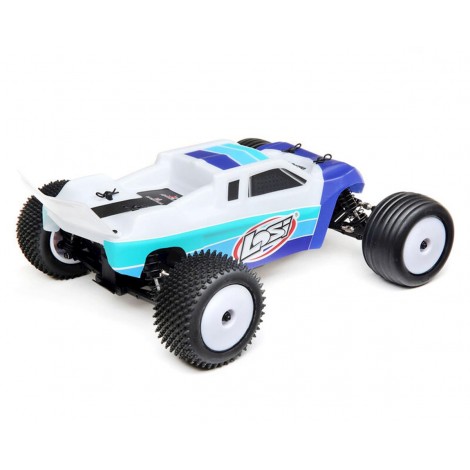 Losi Mini-T 2.0 1/18 RTR 2WD Brushless Stadium Truck (Blue) w/2.4GHz Radio, Battery & Charger