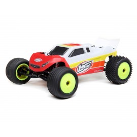 Losi Mini-T 2.0 1/18 RTR 2WD Brushless Stadium Truck (Red) w/2.4GHz Radio, Battery & Charger