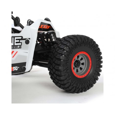 Losi Super Rock Rey SRR 1/6 4WD RTR Electric Rock Racer (White) w/DX3 Radio, Smart ESC & AVC