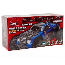 Redcat Blackout XTE PRO 1/10 Electric 4wd Monster Truck w/2.4GHz Transmitter (Blue)