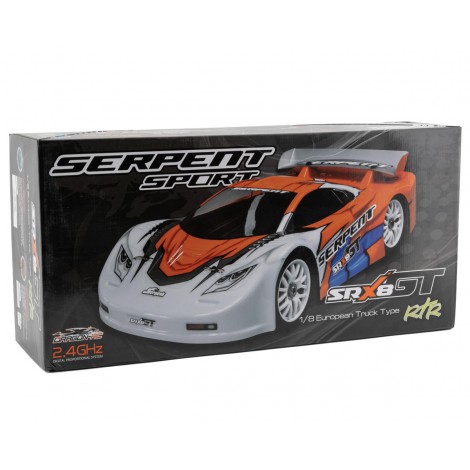 Serpent SRX8 GT 1/8 RTR On-Road Nitro Sedan w/2.4GHz Radio