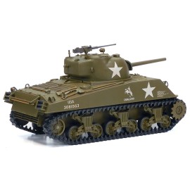 Tamiya 1/35 U.S. M4A3 Sherman Medium RC Model Tank Kit w/TTU-10 Transmitter & MC-07 Control Unit
