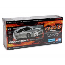 Tamiya Nissan Skyline GT-R R33 1/10 4WD Drift Spec Kit (TT-02D)