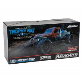 Team Associated Trophy Rat RTR 1/10 Electric 2WD Brushless Truck w/2.4GHz Radio