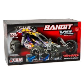 Traxxas Bandit VXL Brushless 1/10 RTR 2WD Buggy (Purple) w/TQi 2.4GHz Radio & TSM