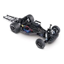 Traxxas Drag Slash 1/10 2WD RTR No Prep Truck w/1967 Chevrolet C10 Body (Black) TQi 2.4GHz Radio & TSM