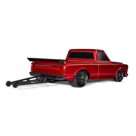 Traxxas Drag Slash 1/10 2WD RTR No Prep Truck w/1967 Chevrolet C10 Body (Red) TQi 2.4GHz Radio & TSM