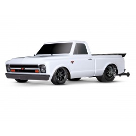 Traxxas Drag Slash 1/10 2WD RTR No Prep Truck w/1967 Chevrolet C10 Body (White) TQi 2.4GHz Radio & TSM