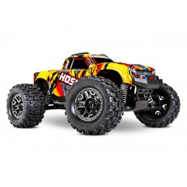 Traxxas Hoss 4X4 VXL 3S 4WD Brushless RTR Monster Truck (Solar Flare) w/TQi 2.4GHz Radio, TSM & Self-Righting