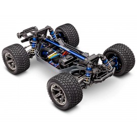 Traxxas Rustler 4X4 Ultimate 1/10 RTR Brushless Stadium Truck (Blue) w/TQi 2.4GHz Radio & Link Module