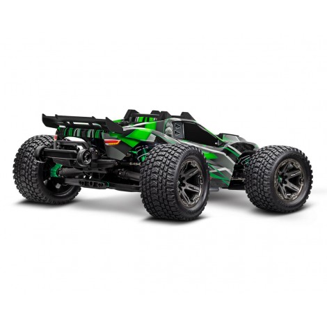 Traxxas Rustler 4x4 Ultimate 1/10 RTR Brushless Stadium Truck (Green) w/TQi 2.4GHz Radio & Link Module