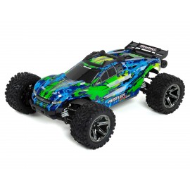 Traxxas Rustler 4X4 VXL Brushless RTR 1/10 4WD Stadium Truck (Green) w/TQi 2.4GHz Radio & TSM