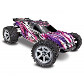 Traxxas Rustler 4X4 VXL Brushless RTR 1/10 4WD Stadium Truck (Pink) w/TQi 2.4GHz Radio & TSM