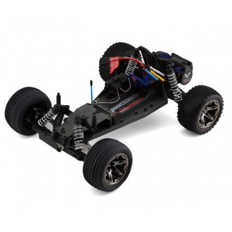 Traxxas Rustler VXL Brushless 1/10 RTR Stadium Truck (Black) w/Magnum 272R, TQi 2.4GHz Radio & TSM