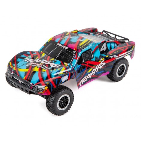 Traxxas Slash 1/10 RTR Short Course Truck (Hawaiian Edition) w/XL-5 ESC, TQ 2.4GHz Radio, Battery & Charger