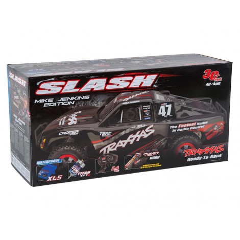 Traxxas Slash 1/10 RTR Short Course Truck (Hawaiian Edition) w/XL-5 ESC, TQ 2.4GHz Radio, Battery & Charger