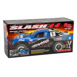 Traxxas Slash 4X4 VXL Brushless 1/10 4WD RTR Short Course Truck (Fox) w/TQi & TSM