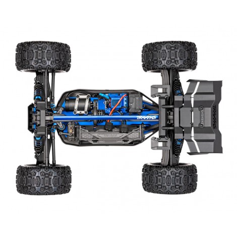Traxxas Sledge RTR 6S 4WD Electric Monster Truck (Blue) w/VXL-6s ESC & TQi 2.4GHz Radio
