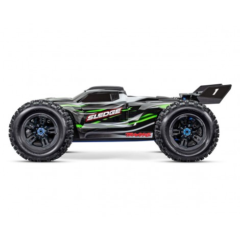 Traxxas Sledge RTR 6S 4WD Electric Monster Truck (Green) w/VXL-6s ESC & TQi 2.4GHz Radio